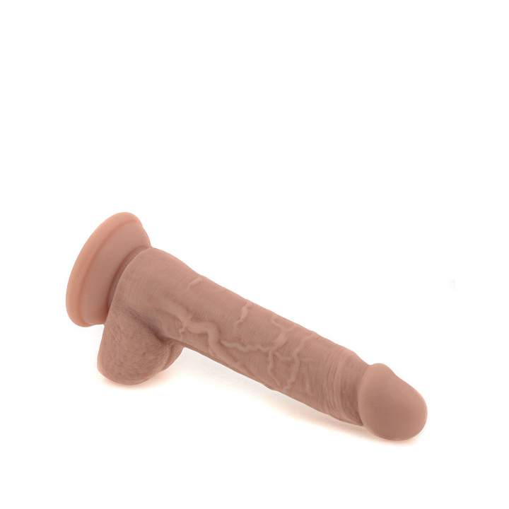Realistyczne silikonowe dildo w kolorze skóry