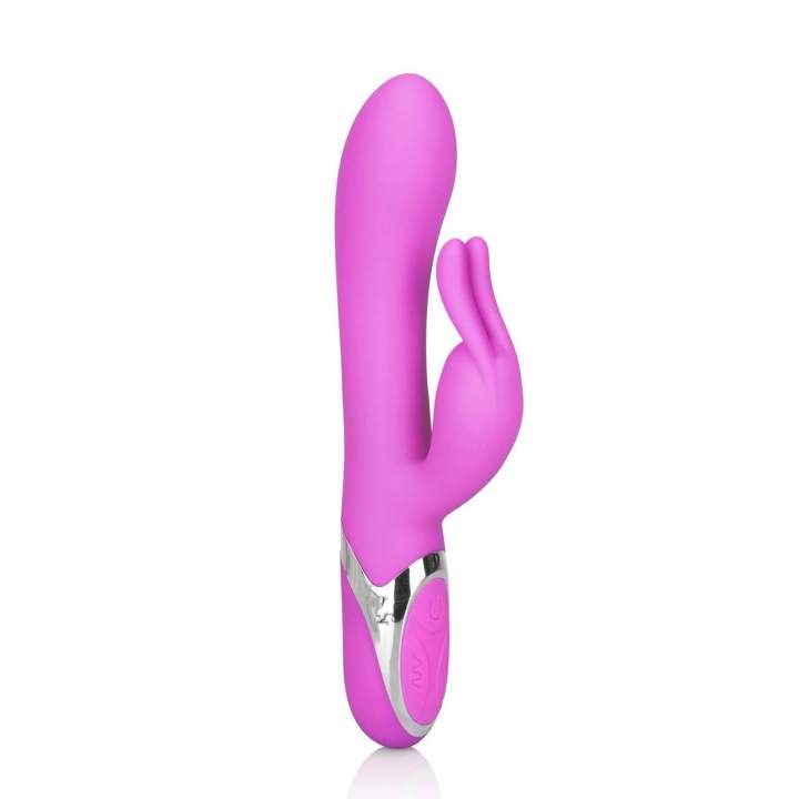 Różowy silikonowy wibrator króliczek z 12 funkcjami – 3,75 cm