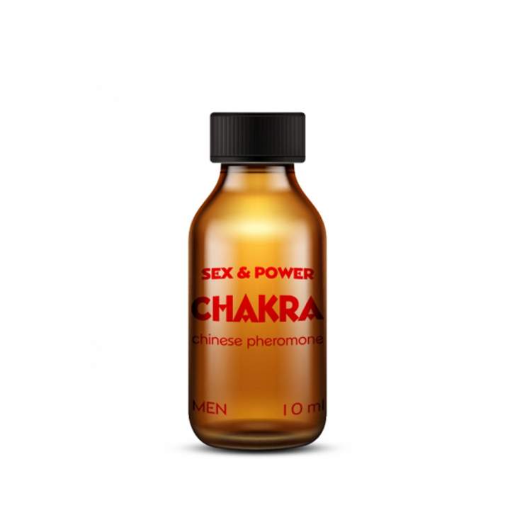 Unikatowe feromony męskie na bazie chińskiej receptury Chakra 10 ml