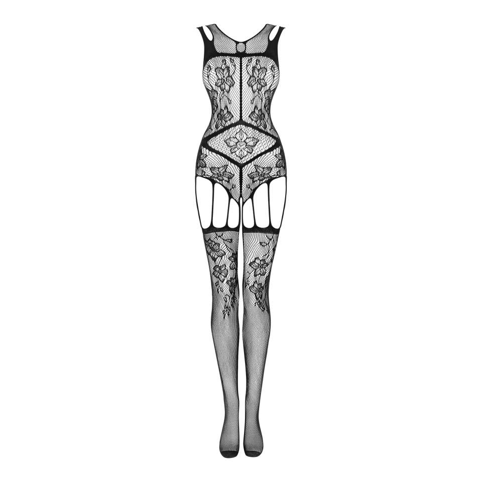 bodystocking czarny- F239