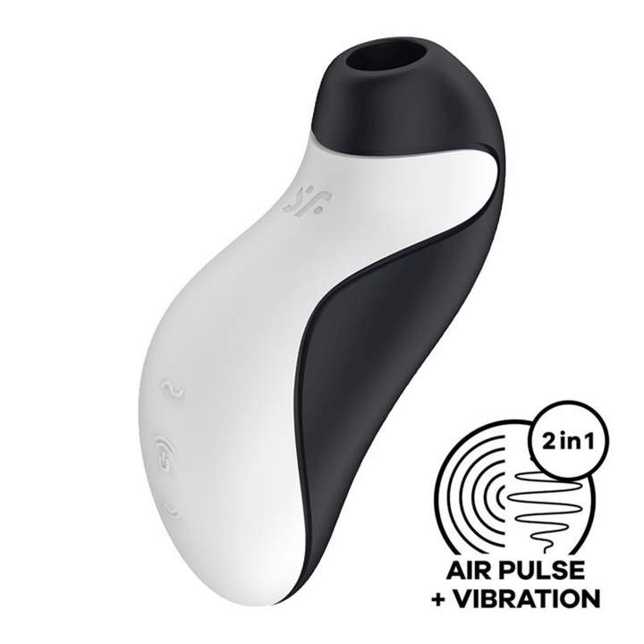 Bezdotykowy masażer łechtaczki z falą ciśnieniową Orca Satisfyer