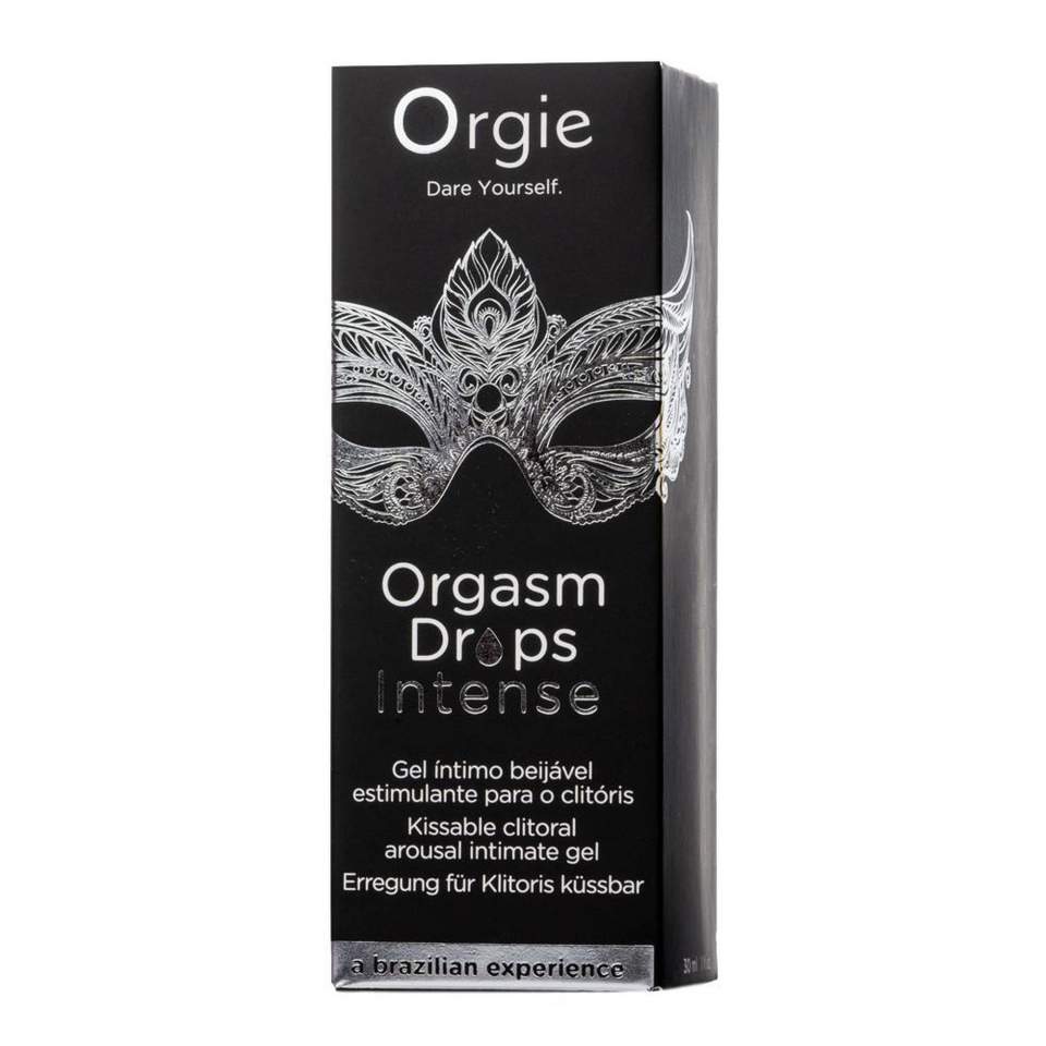Orgasm Drops Intense żel intymny do pobudzania łechtaczki rozgrzewający 30ml.