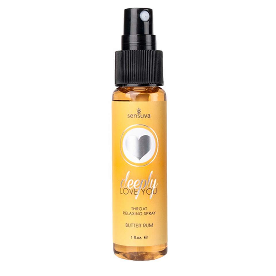 Sensuva Throat Relaxing  spray do seksu oralnego rumowy 30ml.