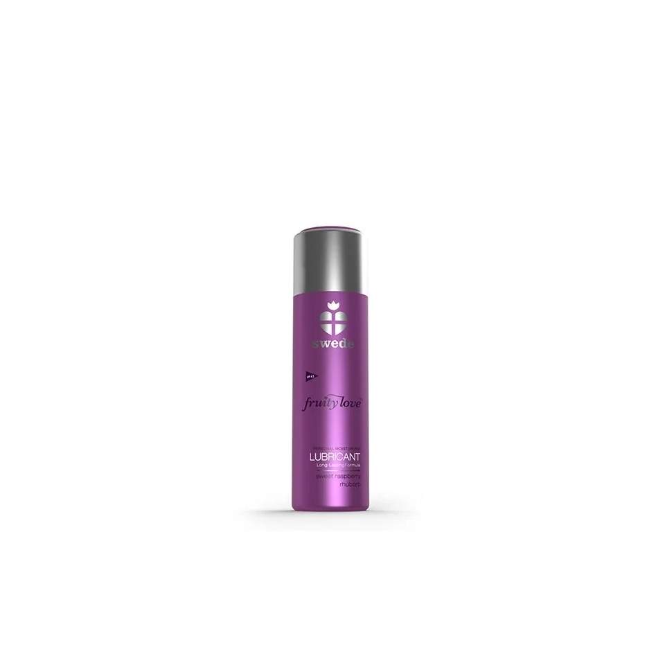 SWEDE Fruity love raspberry rhubarb wodny lubrykant smakowy 50ml.