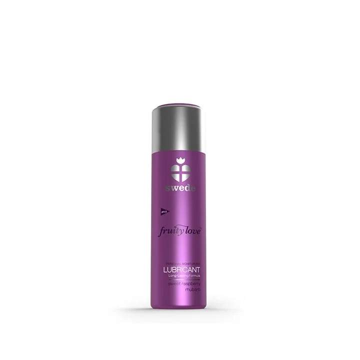 SWEDE Fruity love raspberry rhubarb wodny lubrykant smakowy 50ml.