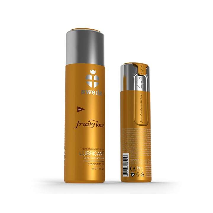 SWEDE Fruity love tropical fruit honey wodny lubrykant smakowy 50ml.
