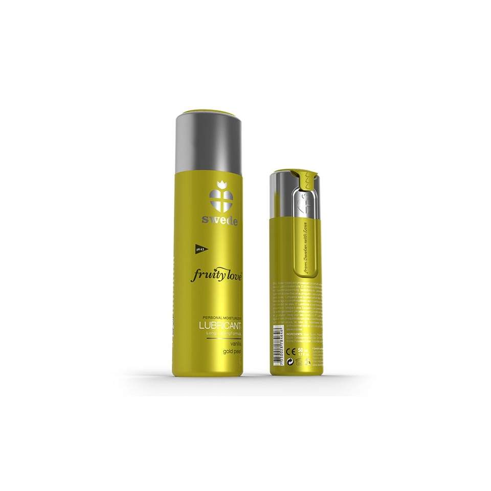 SWEDE Fruity love vanilla gold pear wodny lubrykant smakowy 50ml.
