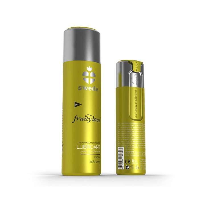 SWEDE Fruity love vanilla gold pear wodny lubrykant smakowy 50ml.