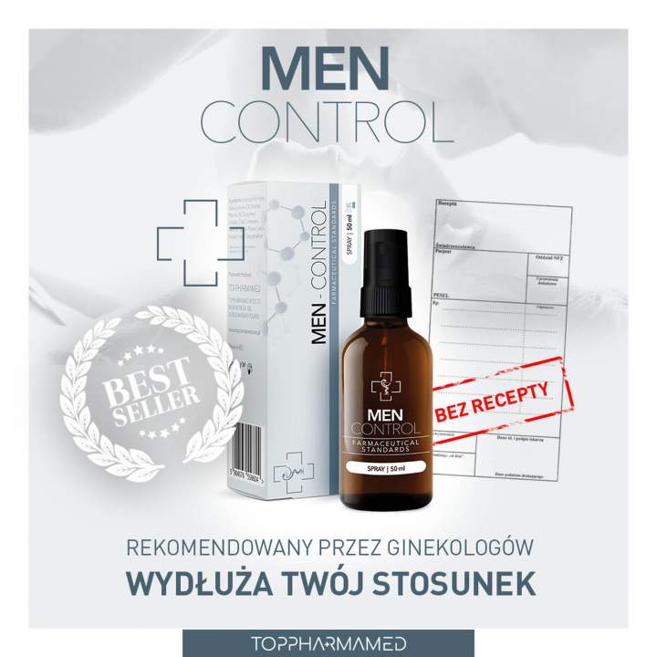 Men Control Spray - Spray wydłużający stosunek 50ml.