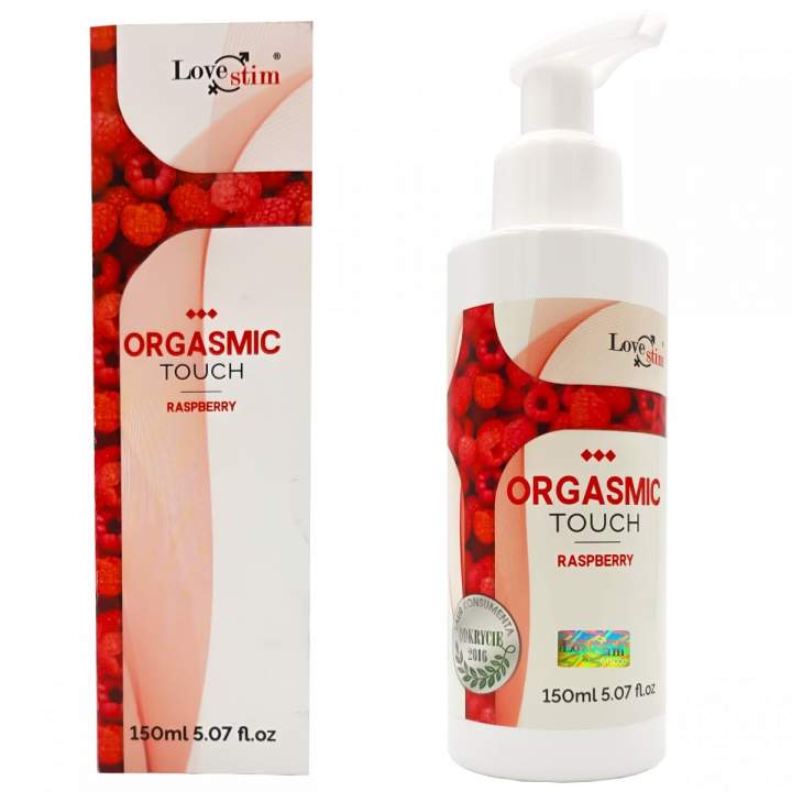 Żel do masażu erotycznego, stymulujący- malinowy 150 ml