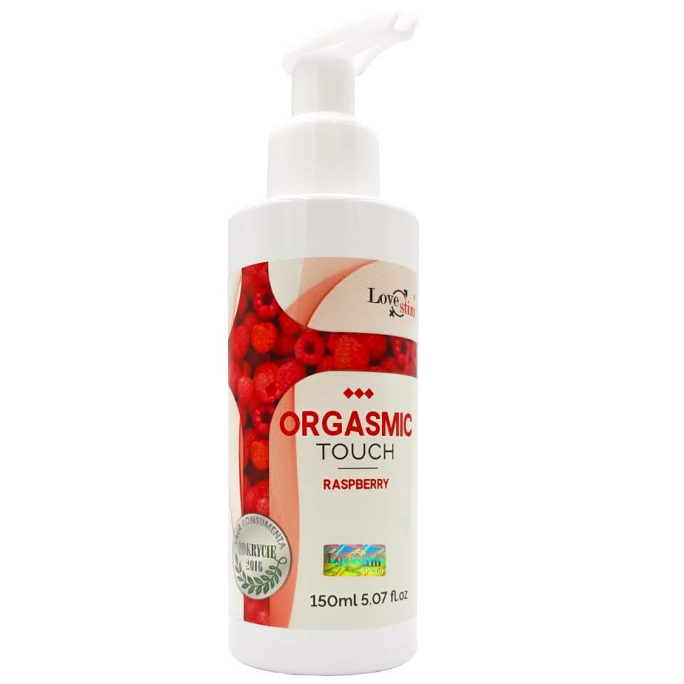 Żel do masażu erotycznego, stymulujący- malinowy 150 ml