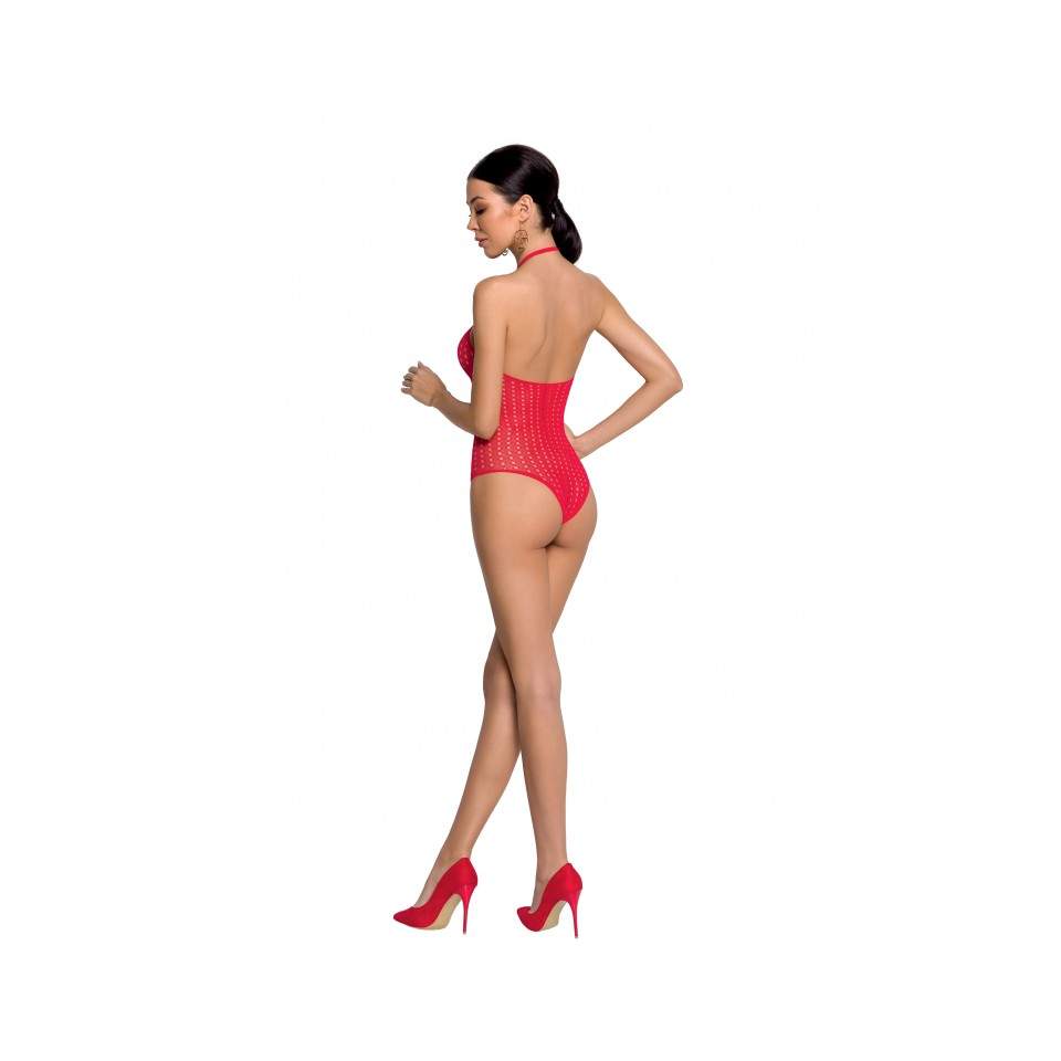 Body siateczkowe czerwone marki Passion BS088