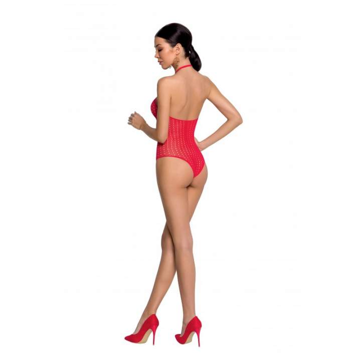 Body siateczkowe czerwone marki Passion BS088