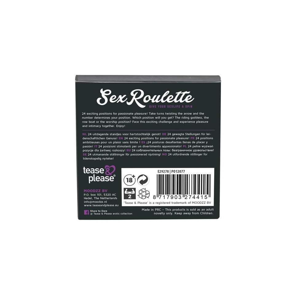 Sex Roulette- gra erotyczna dla par po polsku