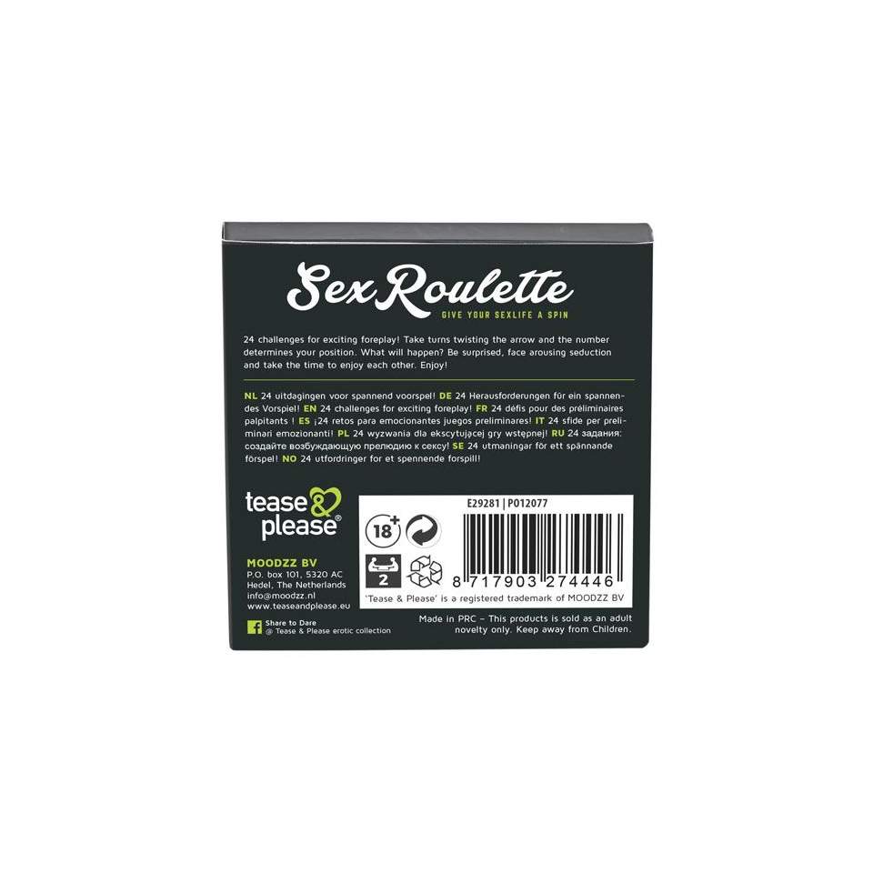 Sex Roulette Foreplay- gra erotyczna dla par po polsku
