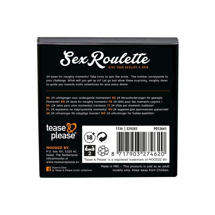 Sex Roulette Naughty Play- gra erotyczna dla par po polsku