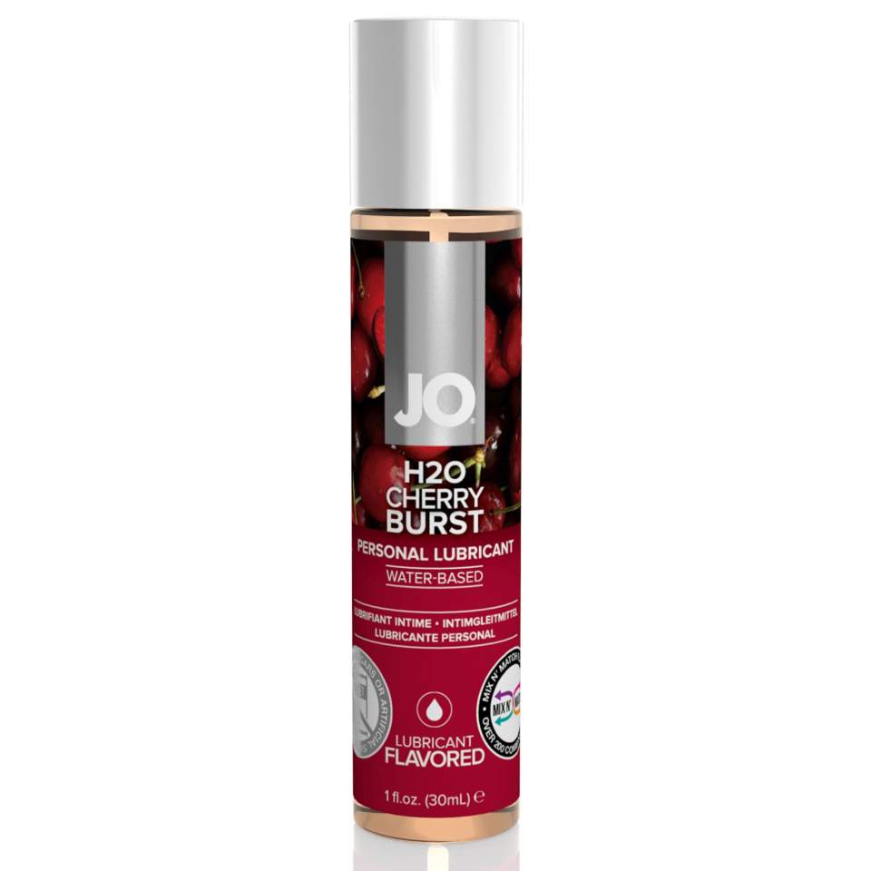 Lubrykant jadalny - JO Strawberry - 30 ml