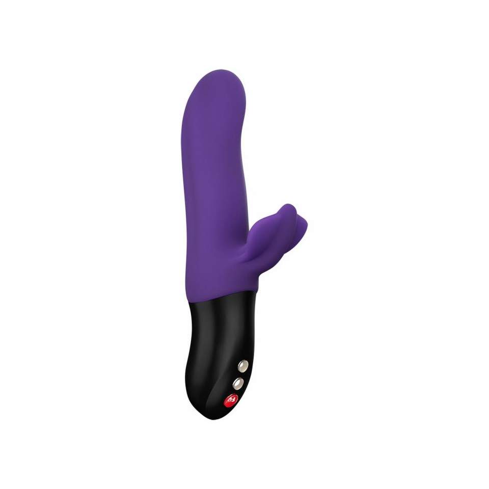 Fioletowy silikonowy pulsator Bi Stronic Fusion od Fun Factory