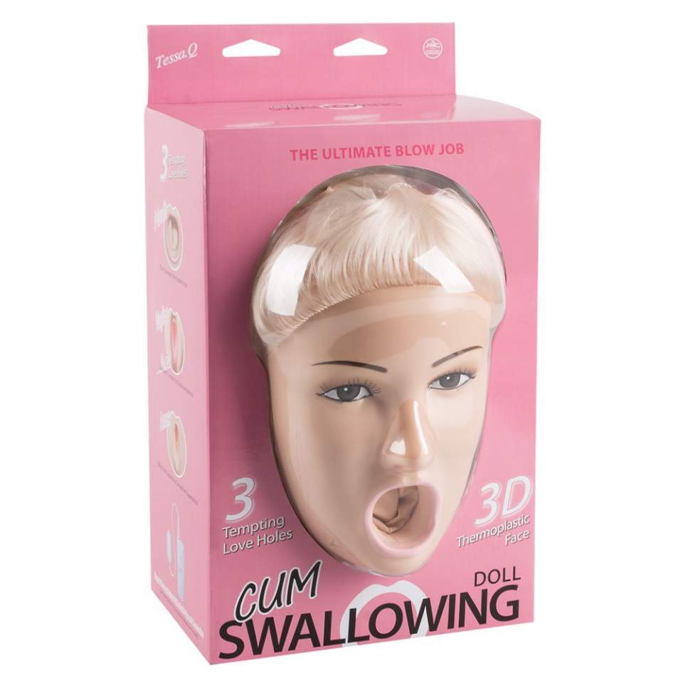 Lalka erotyczna z 3-otworami w wersji 3D + wibracje