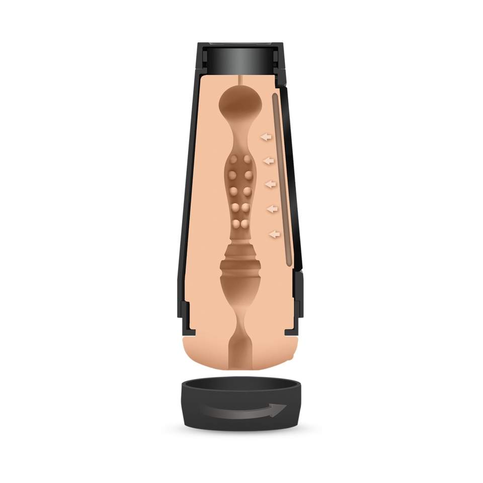 Masturbator dla mężczyzn w twardej obudowie - Ryan Bones 22,1cm