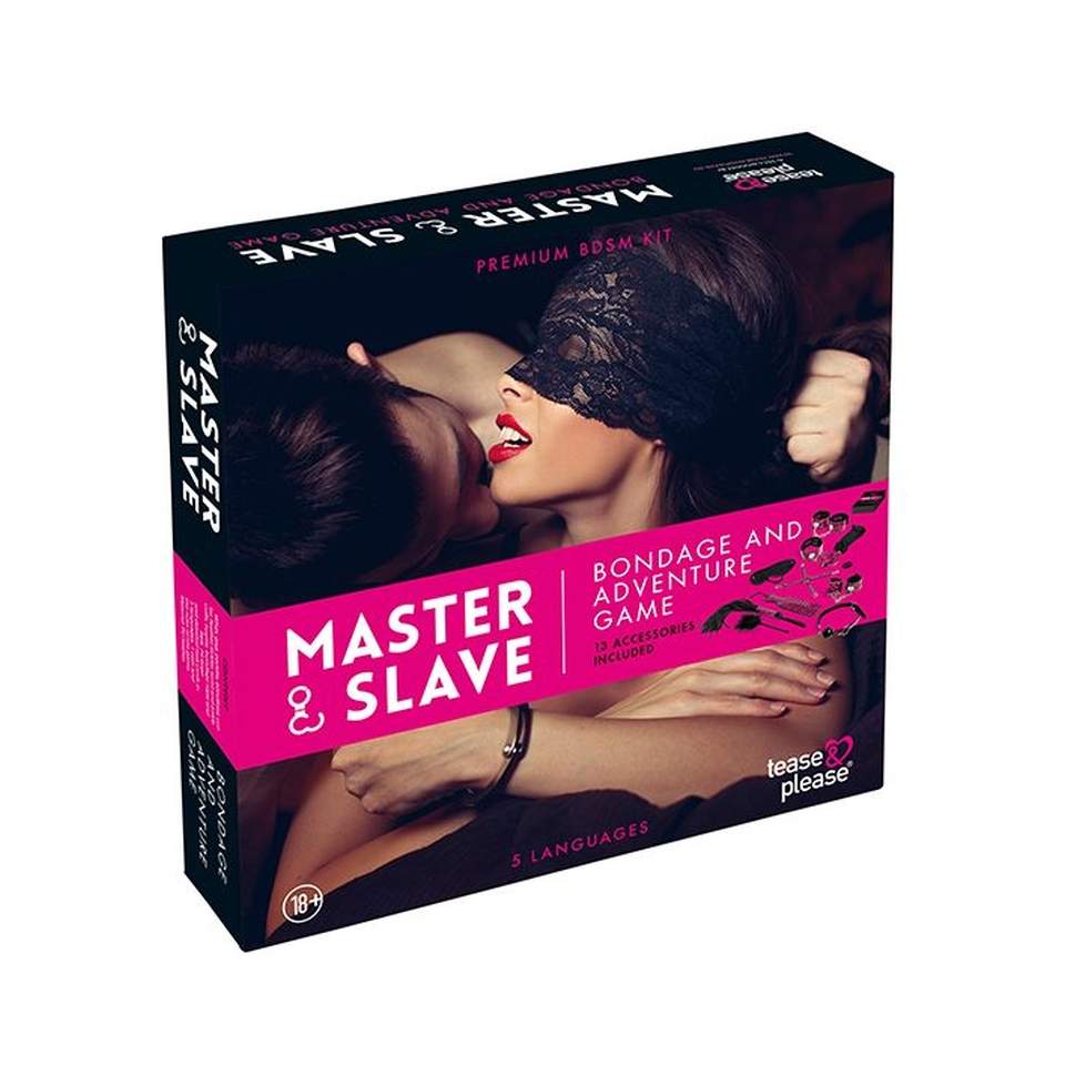 Gra erotyczna Master & Slave Bondage Game z gadżetami