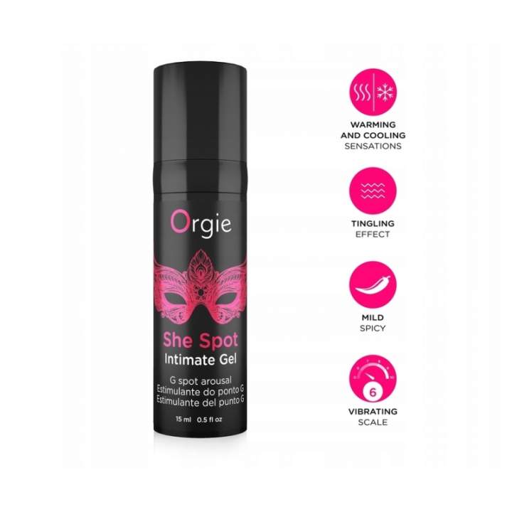 Stymulujący żel do punktu G – 15 ml