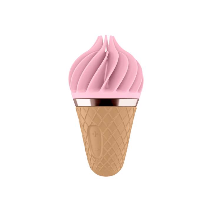 Różowy silikonowy masażer łechtaczki z wibracją Satisfyer Layons Sweet Temtation