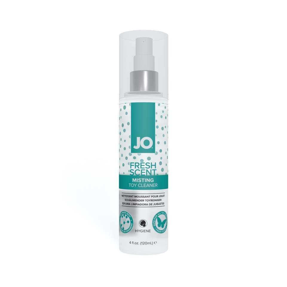 Płyn do czyszczenia gadżetów erotycznych w sprayu - System JO  - 120 ml