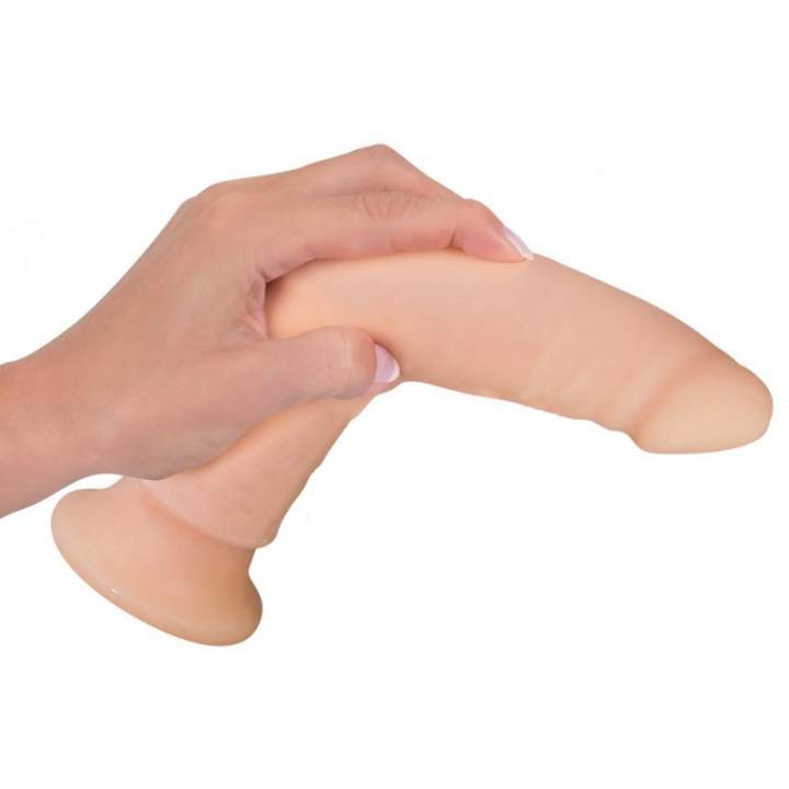 Duże cieliste dildo realistyczne z TPR – 20 cm