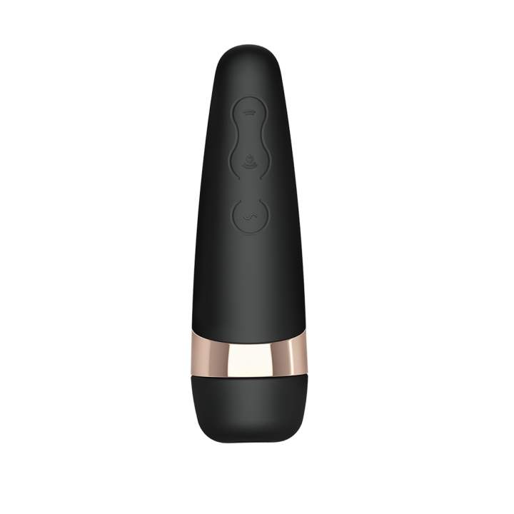 Satisfyer Pro 3 Vibration bezdotykowy czarny stymulator łechtaczki