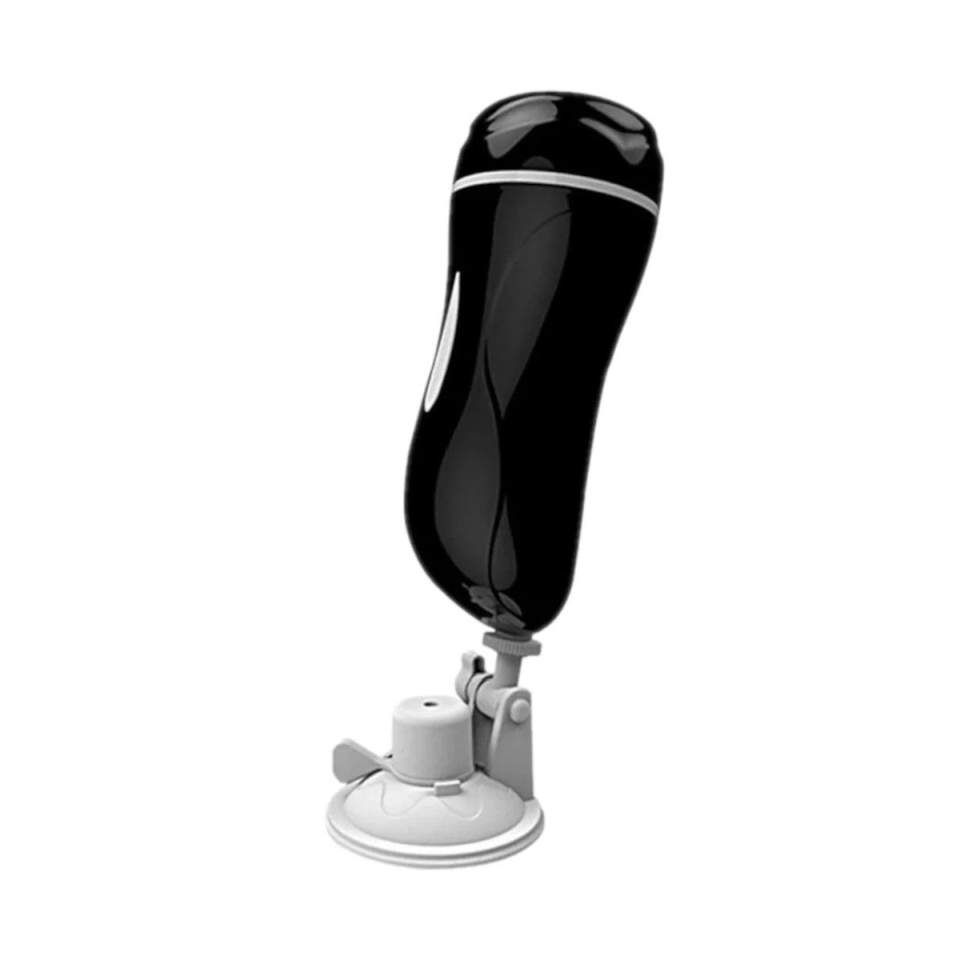 Męski Masturbator Wibrujący z Przyssawką, wodoodporny - ładowany USB