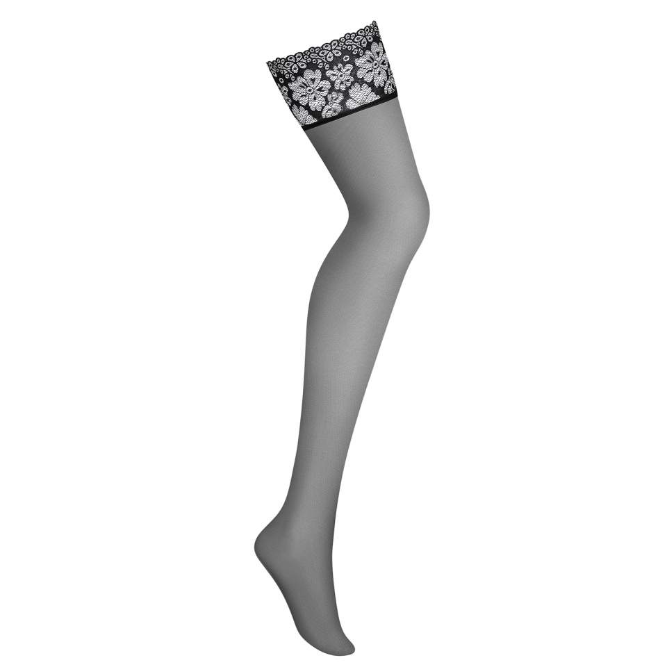 Czarne pończochy Obsessive 856-STO-1
