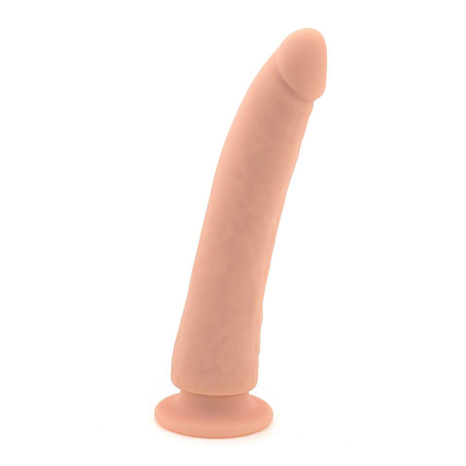 Silikonowe realistyczne dildo z przyssawką – 18,5 cm