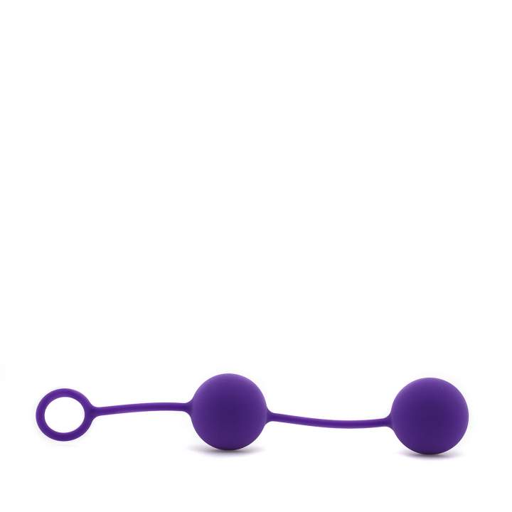Purpurowe podwójne kulki gejszy 82g