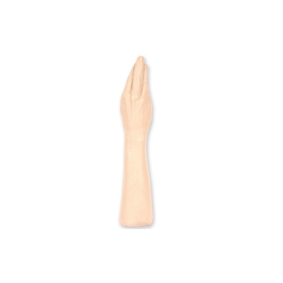 Duża realistyczna dłoń do fistingu 39 cm – dildo z PVC