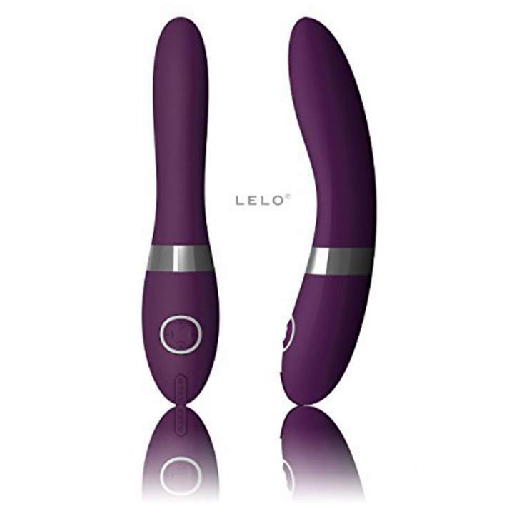 Fioletowy ekskluzywny wibrator klasyczny Lelo Elise 2 – średnica 3,9 cm