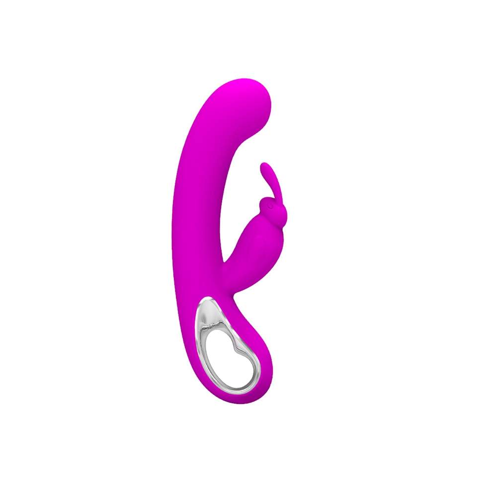 Fioletowy wibrator króliczek z 3 silnikami – 12 funkcji wibracji