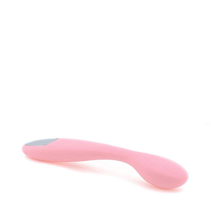 Różowy podłużny masażer łechtaczki Svakom Keri – 17 cm