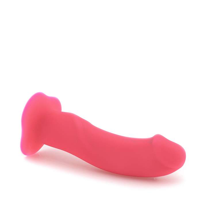 Różowe silikonowe dildo The Boss – Stubs Fun Factory