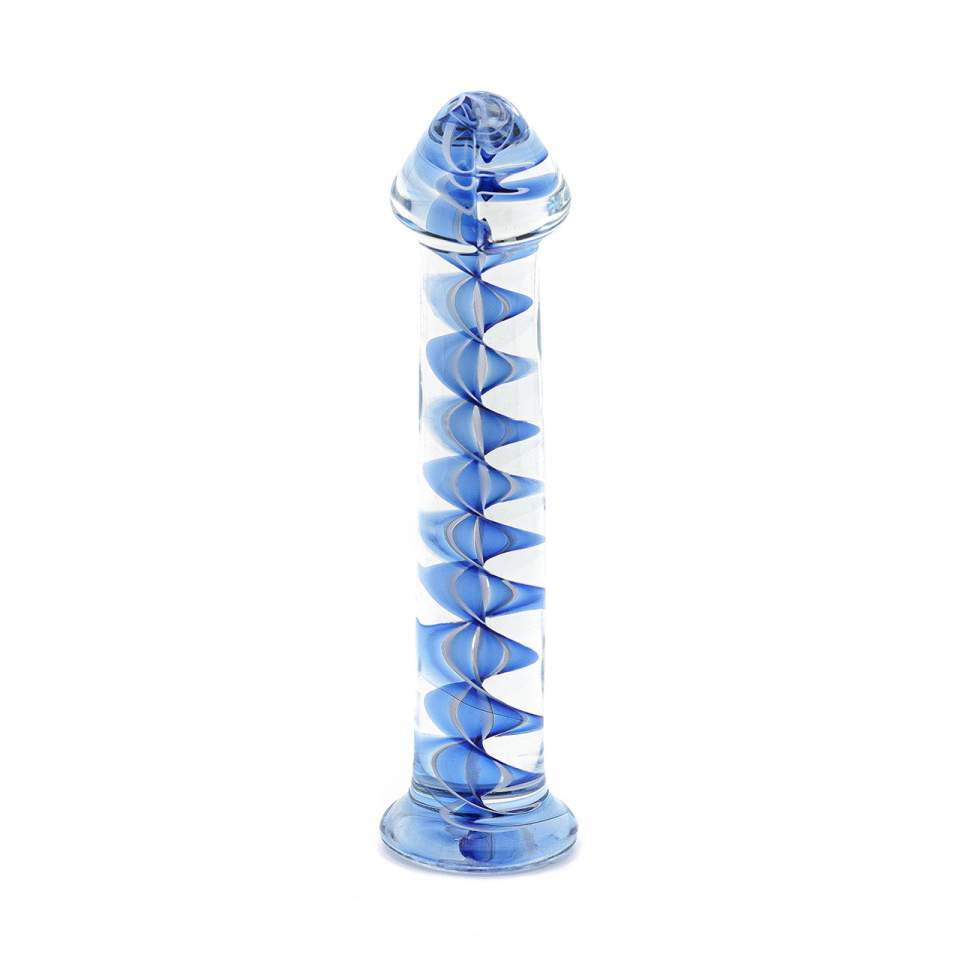 Przezroczyste szklane dildo do punktu G dla wymagających kobiet