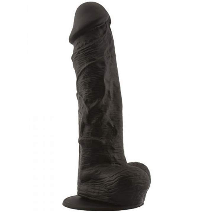Olbrzymie żylaste dildo realistyczne z silikonu – 27,5 cm
