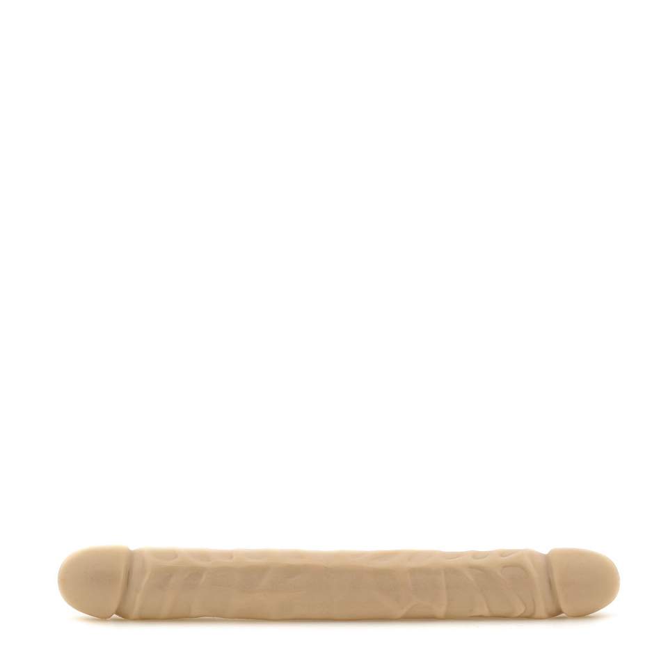 Cieliste dwustronne dildo realistyczne z tworzywa PVC