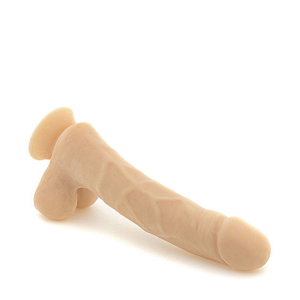 Potężne termoplastyczne dildo realistyczne – 28 cm