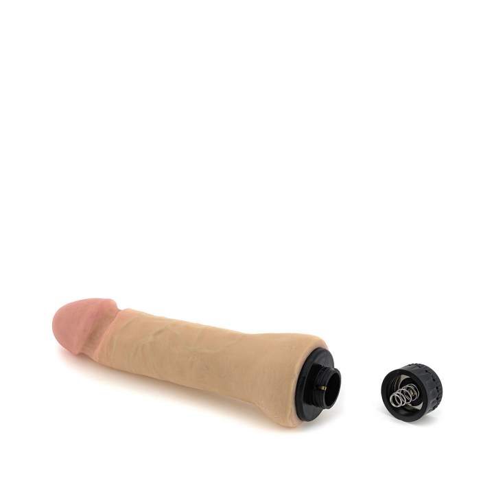 Cielisty ultra realistyczny wibrator z cyberskóry – 17,5 cm
