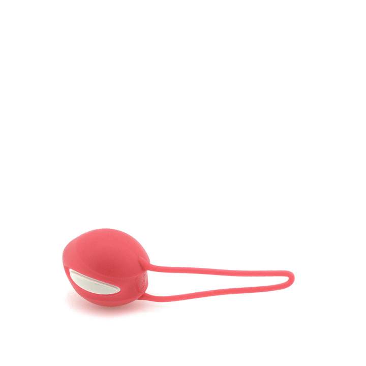 Czerwona silikonowa kulka gejszy Fun Factory Smartball Uno – 40 g
