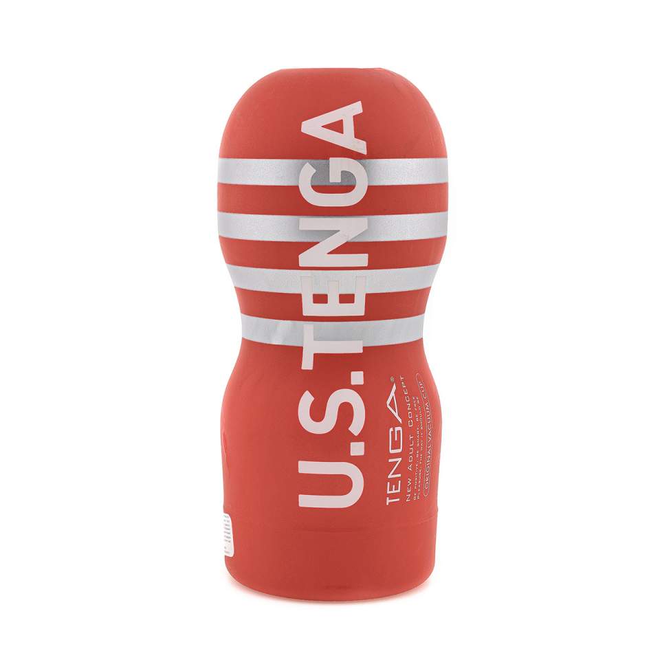 Czerwony masturbator Tenga US Deep Throat Cup