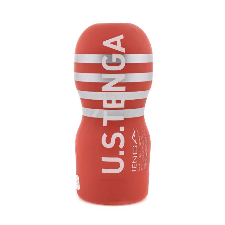 Czerwony masturbator Tenga US Deep Throat Cup
