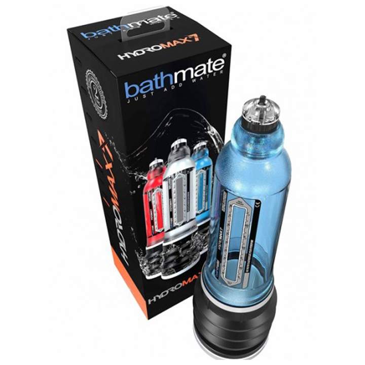 Wodna pompka do powiększania penisa Bathmate Hydromax7 Aqua Blue