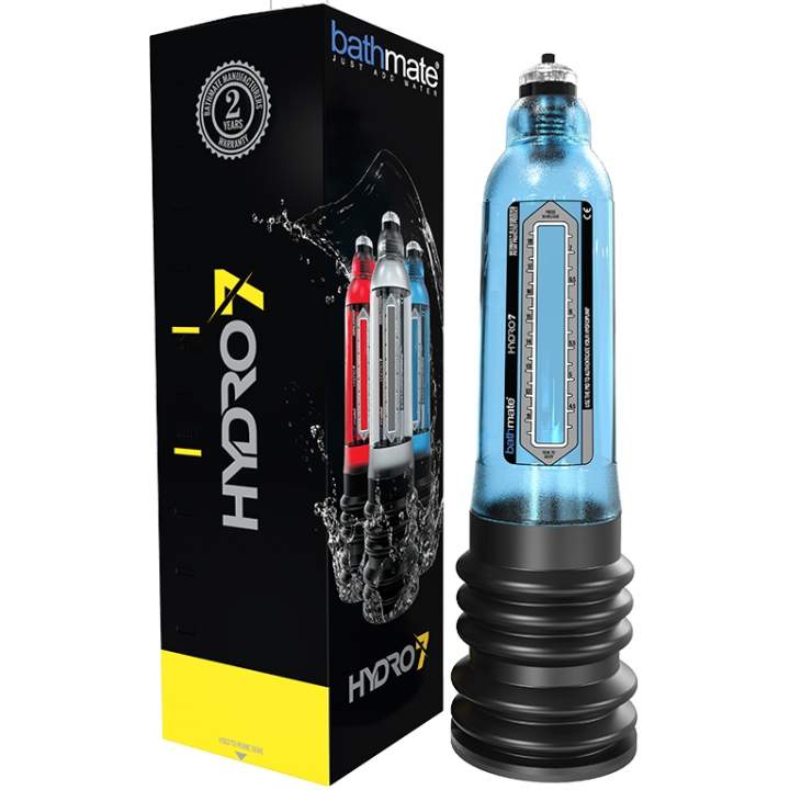 Pompka wodna do powiększania penisa Hydro7 Aqua Blue