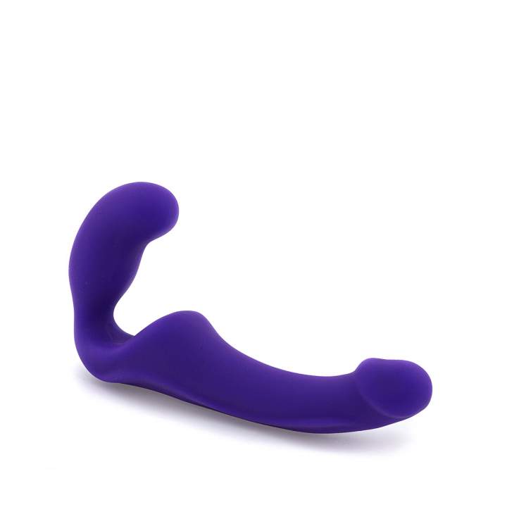 Fioletowa, podwójna proteza strapon Fun Factory Share – 16 cm